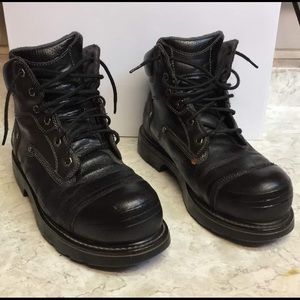 Timberland work boots steel toe